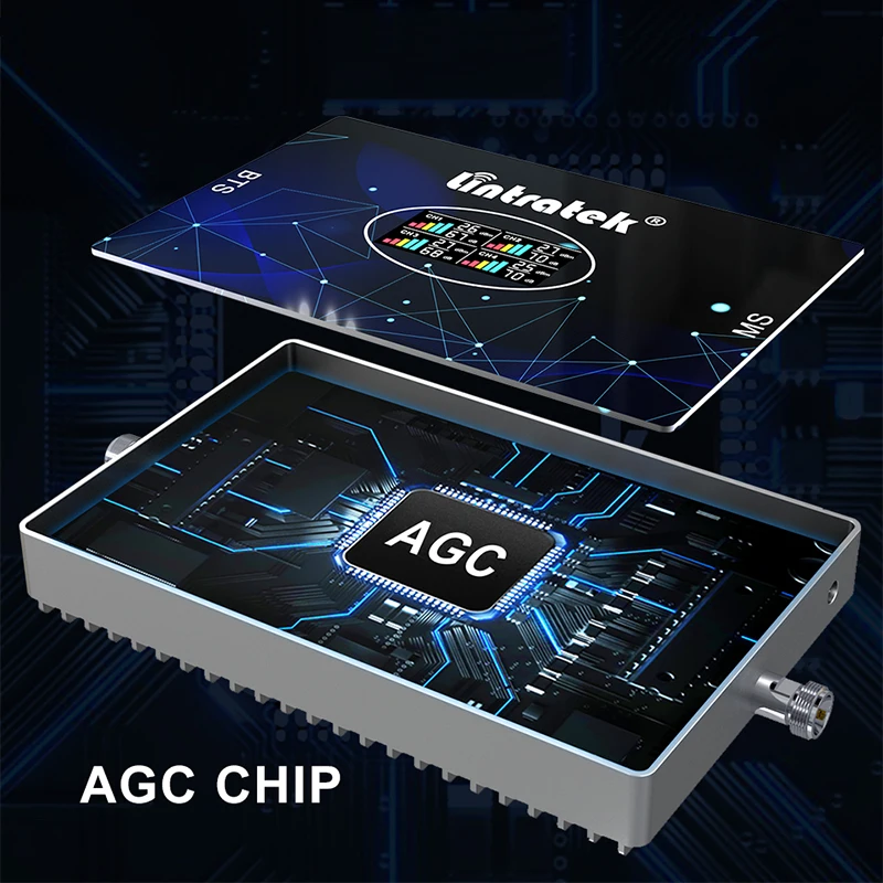 Lintratek AGC 4-Band 2G 3G 4G LTE Signal Repeater