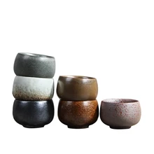 70 мл чай чаша керамический чайник чайная чашка ручной работы пуэр чашки винтажная чайная чашка кунг-фу набор для чая Посуда для напитков контейнер ремесла как подарки