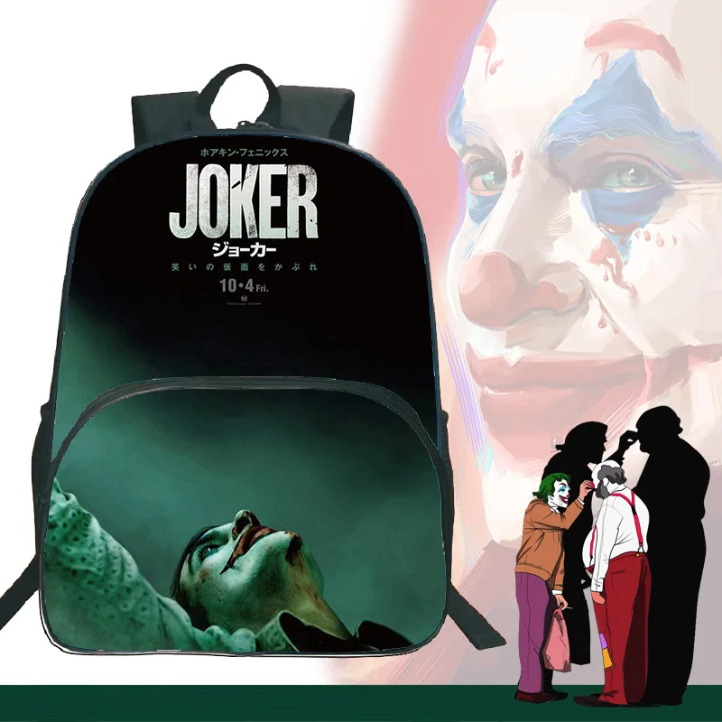 Рюкзак Joker для мальчиков и девочек школьный ранец ноутбука 16 дюймов модный рюкзак
