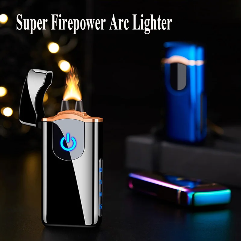 Candle Lighters Plasma Lighter Cigarette Accessories Creative