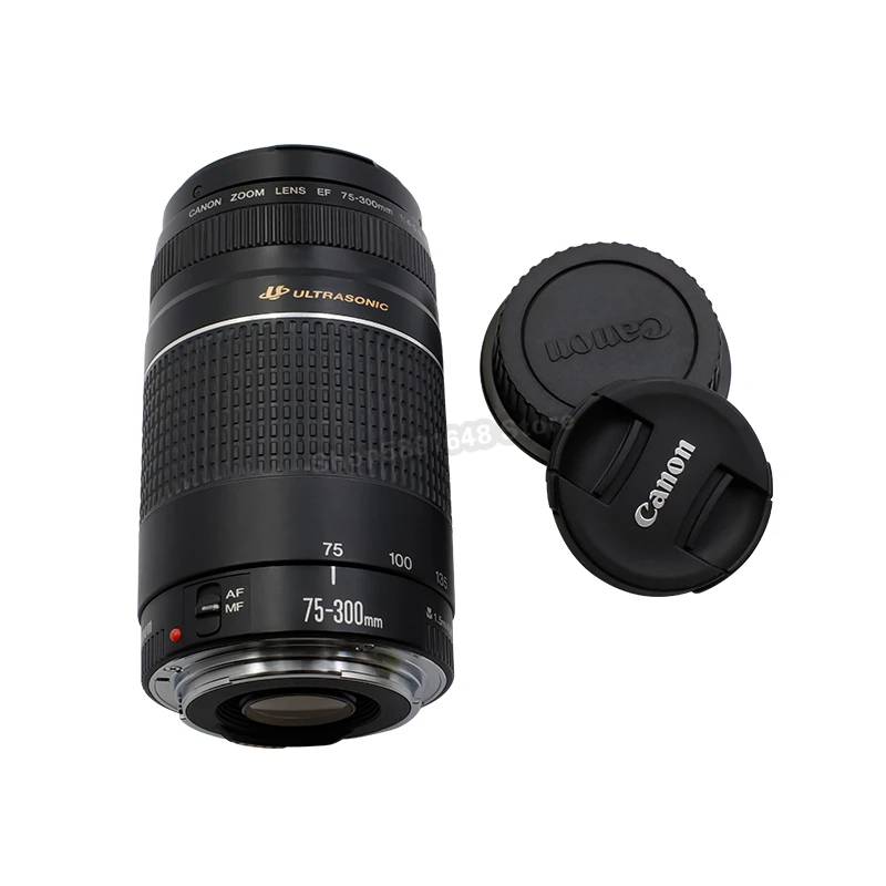 Canon Ef 75 300mm F 4 5 6 Iii Usm Telephoto Zoom Lens For Canon Slr Cameras1300d 650d 600d 700d 77d 800d 60d 70d 80d 0d 7d Camera Lenses Aliexpress