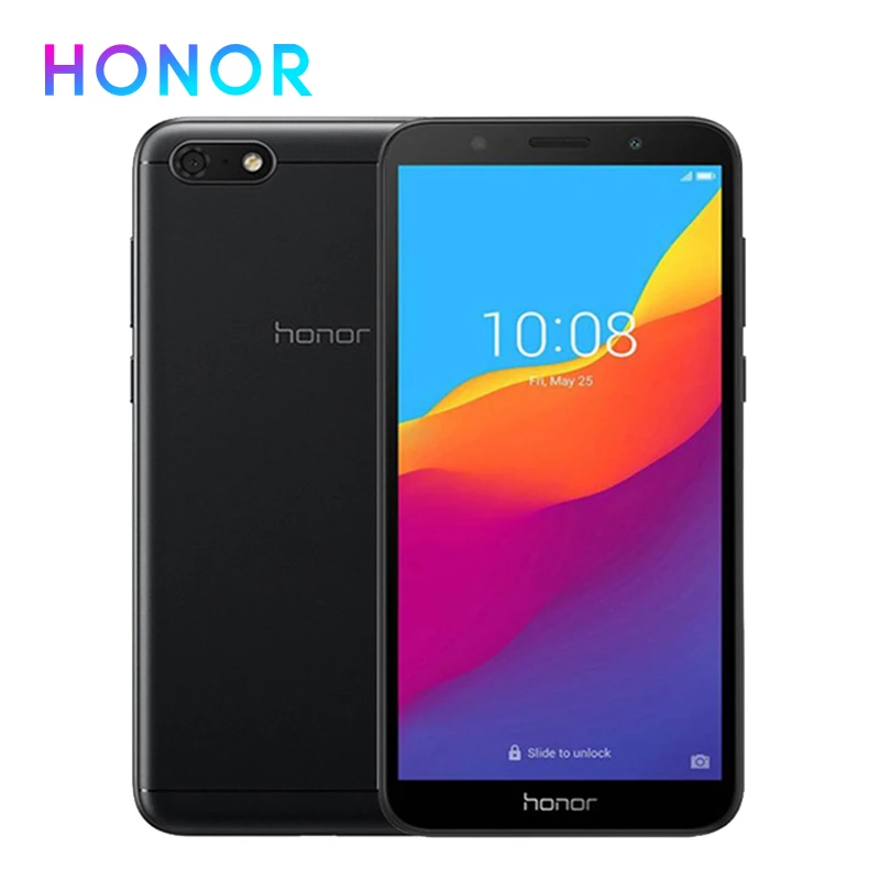 Глобальная версия Honor 7S смартфон 2G 16G 13MP задняя камера MT6739 четырехъядерный экран 5