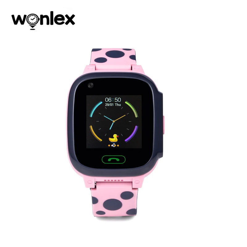 Умные часы Wonlex GW800S с Wi-Fi пультом управления 4G SIM-картой видеозвонками GPS детская