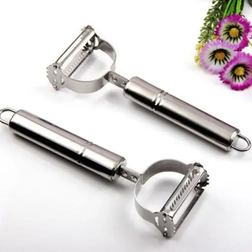 

New Stainless Steel Multifunction Peeler Popular Slicer Julienne Cutter Parer Potato Vegetable And Fruit Kitchen Grater Set