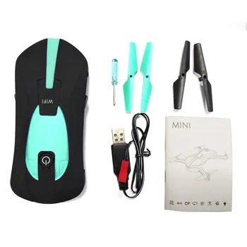 

JD-18 2.4G Wifi FPV 200W Camera Foldable 6-Axis Gyro RC Drone Quadcopter With 3D-Flip Altitude Hold Headless Mode