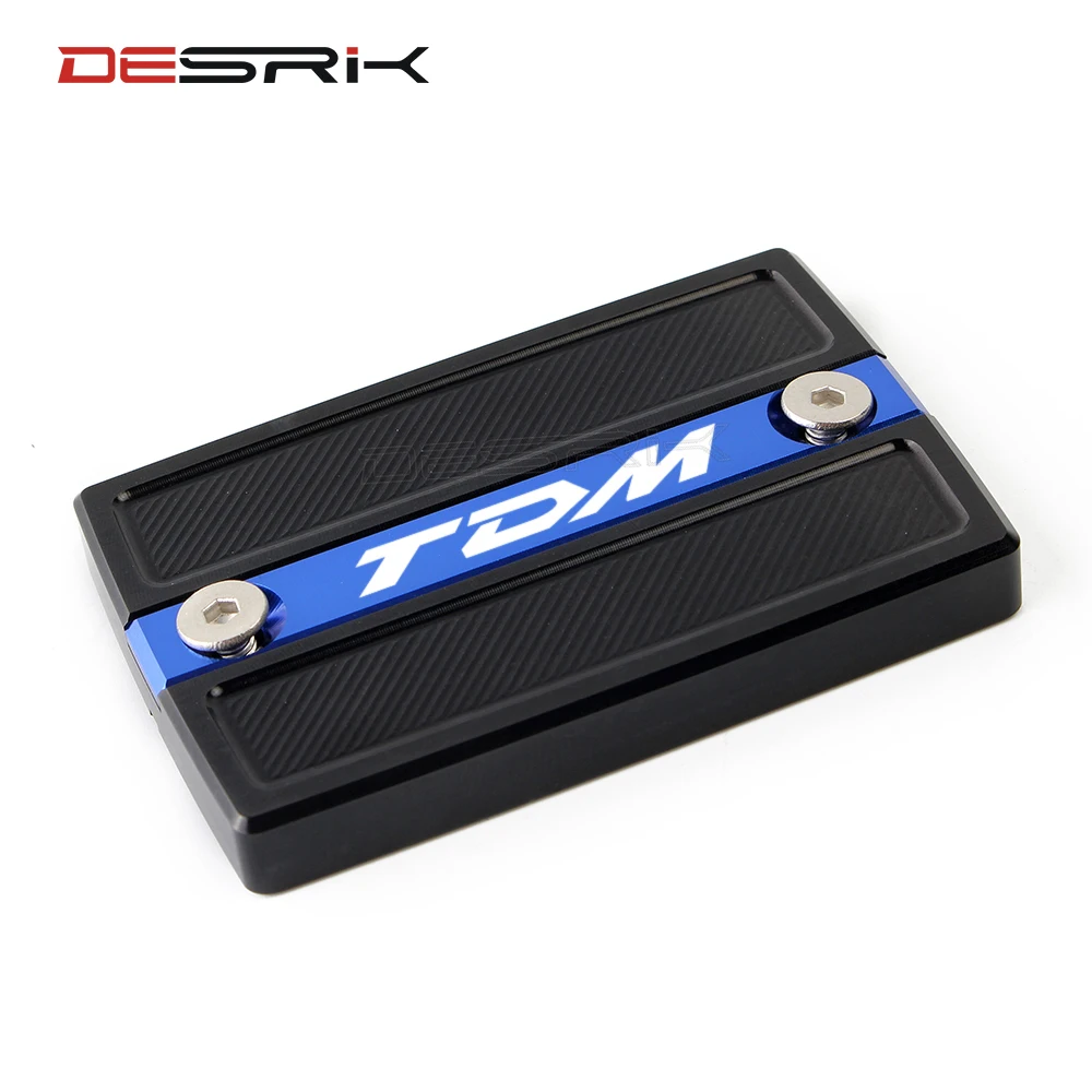 

Motorcycle CNC Aluminum Front Brake Fluid Reservoir Cover Cap for YAMAHA TDM 900 2004-2015 Laser Logo Motorcycle Accessories