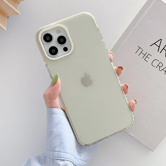 Aste IPhone Custodia IPhone Con Fiori Secchi E Glitter - Trasparente, Antiurto, Per IPhone 11/12/13/15/16 E Altri Custodia Glitter Trasparente IPhone