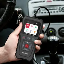 OBDII считыватель кодов YA301 OBD 2 EDIAG сканер инструмент YA301 поддержка проверки батареи полный OBD2 функции бесплатное обновление PK KW850 CR3001