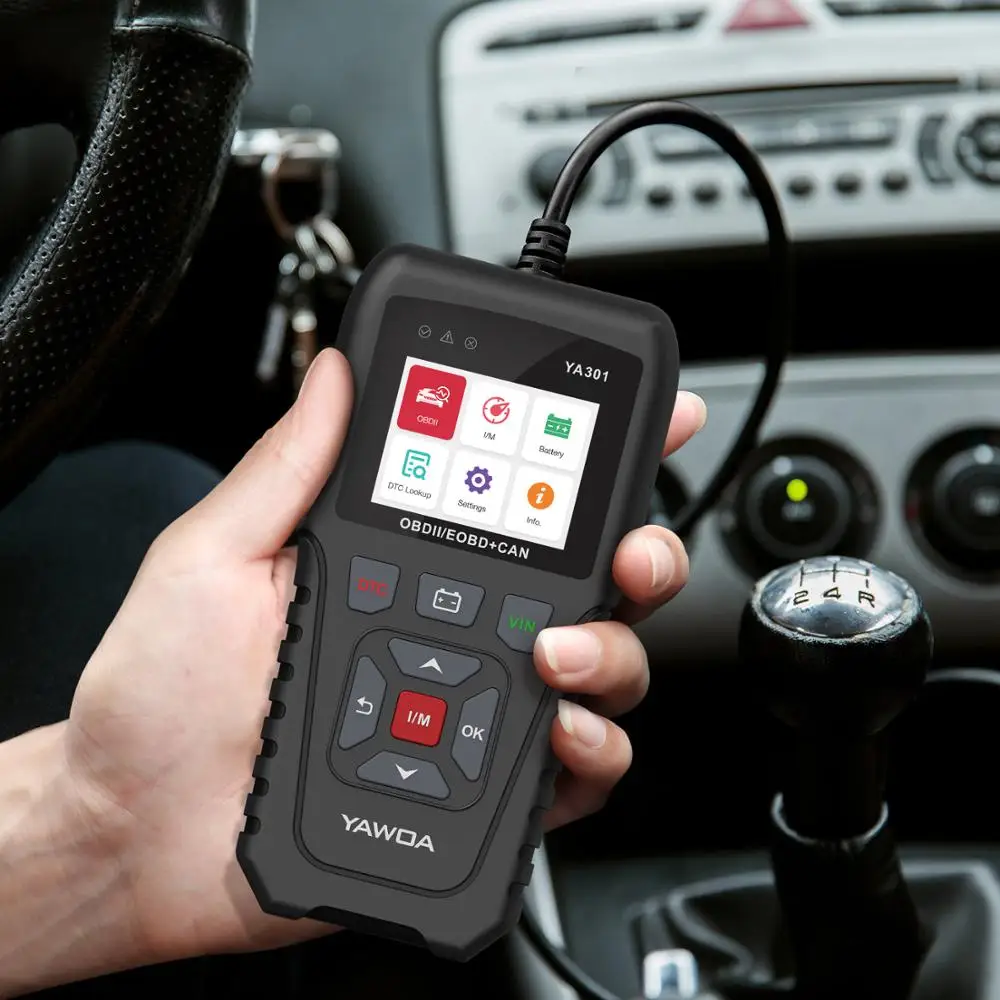 Считыватель кодов OBDII EDIAG YA301 сканер поддержка проверки аккумулятора PK OBD2 KW680 AL319