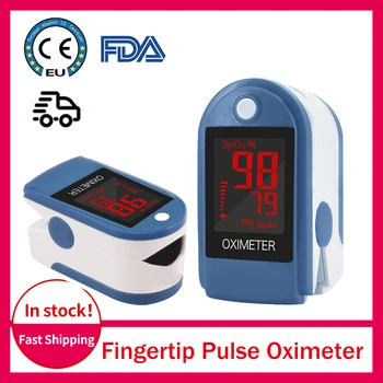 

In Stock Fingertip Pulse Oximeter Mini SpO2 Monitor Oxygen Saturation Monitor Pulse Rate Measuring Gauge Device 5s Rapid Reading