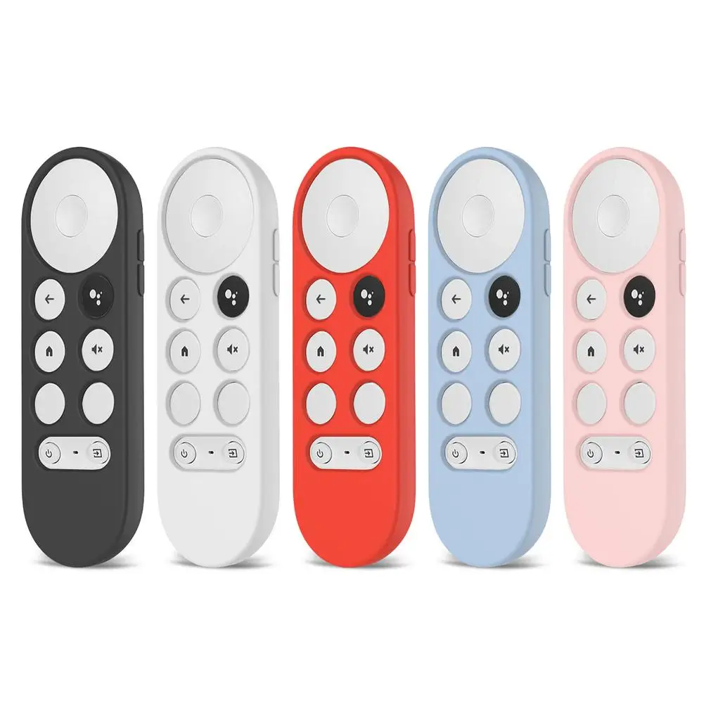Buy Gel de sílice a prueba de polvo, cubierta de Control remoto para Google Chromecast 2020, control remoto por voz, WO OnwZeKWplla