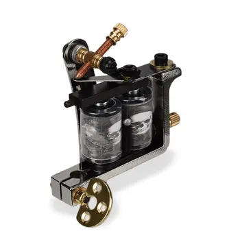 

Zinc Alloy Pure Cupper Housing 12 Wrap Coil Tattoo Machine Gun Permanent Coil Tattoo Gun Shader Tattoo Machine