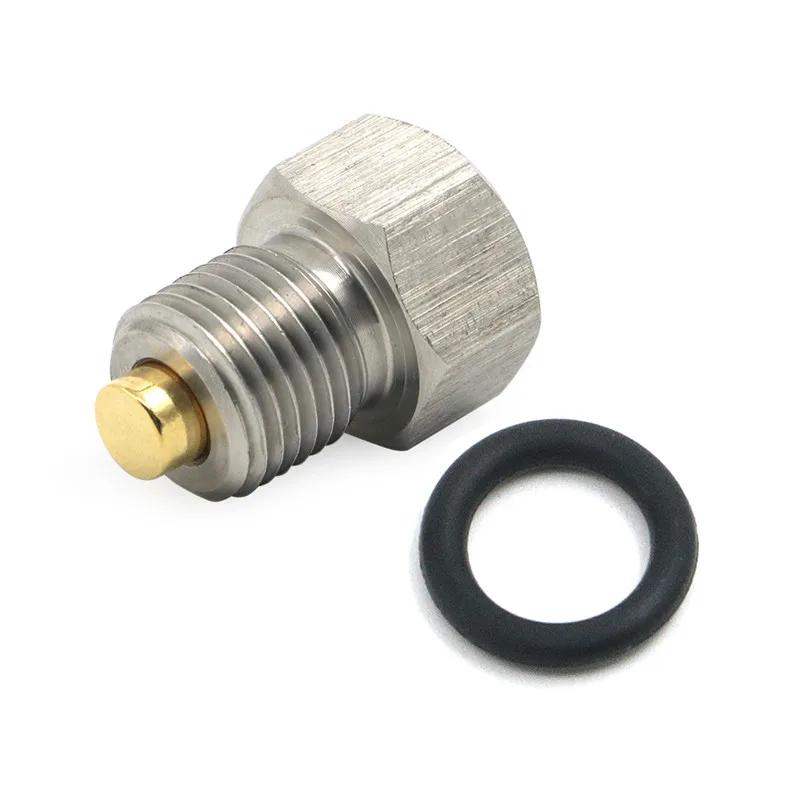 

Stainless Steel Magnetic engine oil Drain Bolt screw Plug w/ re-usable O-ring HP-01 60328-98B 60328-98A For Buell