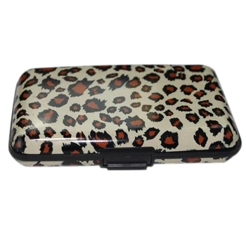 

Aluminum Metal Case Waterproof Card Holder RFID Protection Box Card Case Pocket Business ID Credit Card Wallet Holder
