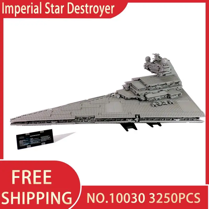 

The 05027 Imperial Star Destroyer Compatible WITH LegoSet Star Plan 10030 Set Building Blocks Bricks Educational Toys Gifts