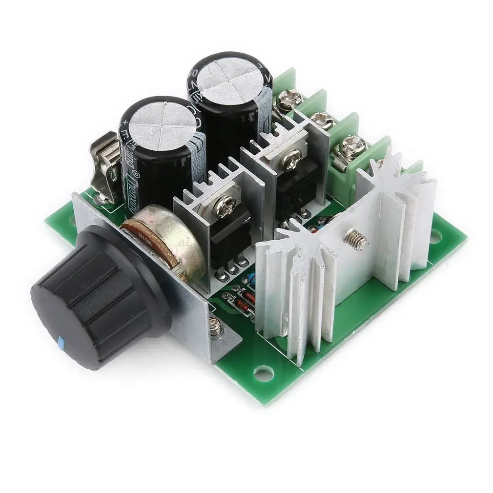 

Universal 12V-40V 10A 13khz Pulse Width Modulation PWM DC Motor Speed Regulator Controller Switch Black