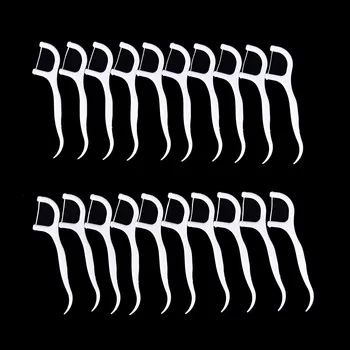 

20pcs/pack Dental Flosser Interdental Brush Clean Toothpicks Floss Pick Oral Hygiene Tooth Dental Floss Oral Clean