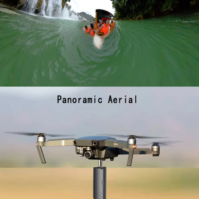 Outdoor Sports Camera 720 Aerial Photography 3D Viewing Room Vr Camera 360 Degree Panoramic Camera