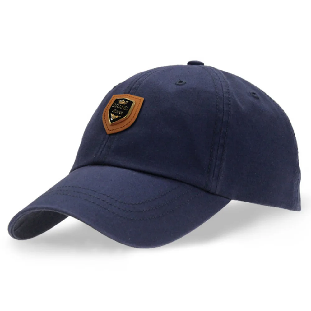[AETRENDS] хлопковая кепка от роскошного бренда, мужские и женские бейсболки с логотипом, мужские уличные спортивные шапки для гольфа, Z-3890 - Цвет: Dark Blue