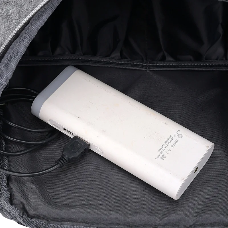 Стиль пеленки сумка рюкзак с красивым принтом женская зарядка через usb большой емкости путешествия Анти-Spillage холст рюкзак dacron