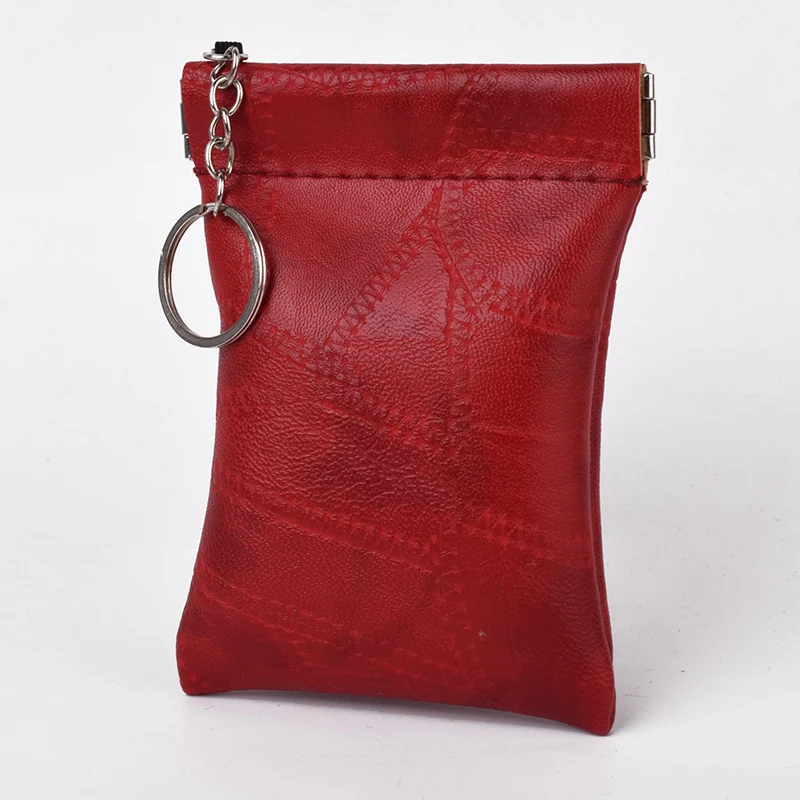 red key purse