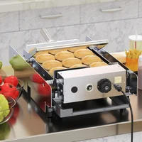 HBJ212 Double-layer Hamburger Machine Commercial Small Roasting Charter Heating Hamburger 1