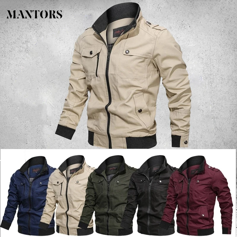 2020 Jacket Men Spring Autumn Cotton Windbreaker Pilot Coat Men's Bomber Jackets Cargo Flight Jacket Male Clothes Plus Size 4XL 2020 Jacket Men Spring Autumn Cotton Windbreaker Pilot Coat Men's Bomber Jackets Cargo Flight Jacket Male Clothes Plus Size 4XL