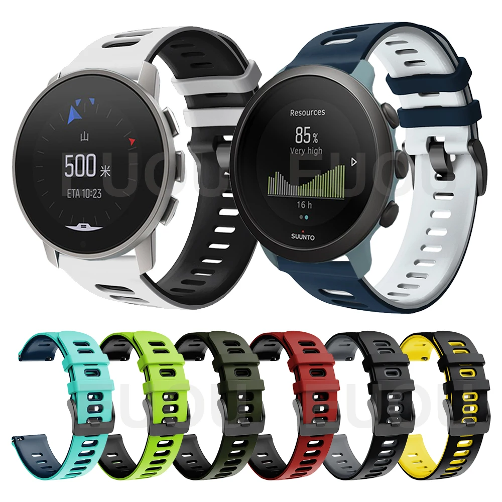 Cinturino Sportivo In Silicone Easyfit Per Suunto 9 Peak / Suunto 3 Cinturino Cinturino Cinturino Cinturino Accessori Sostituibili