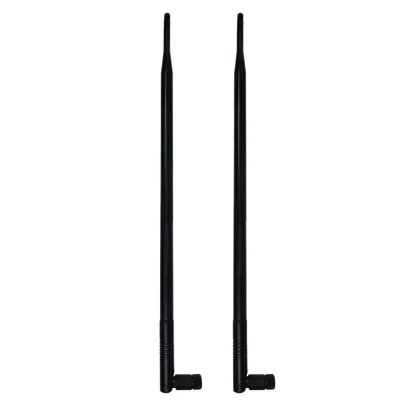 HOT-2PCS 6DBi RP-SMA 2,4 ГГц 5 ГГц с высоким коэффициентом усиления WiFi роутер антенна для беспроводной ip-камеры