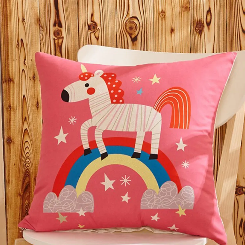 Cushion wtih cover Скандинавский домашний декор для гостиной подушка из ткани и хлопка 45*45 см cojines подушка детская - Цвет: Cushion wtih cover