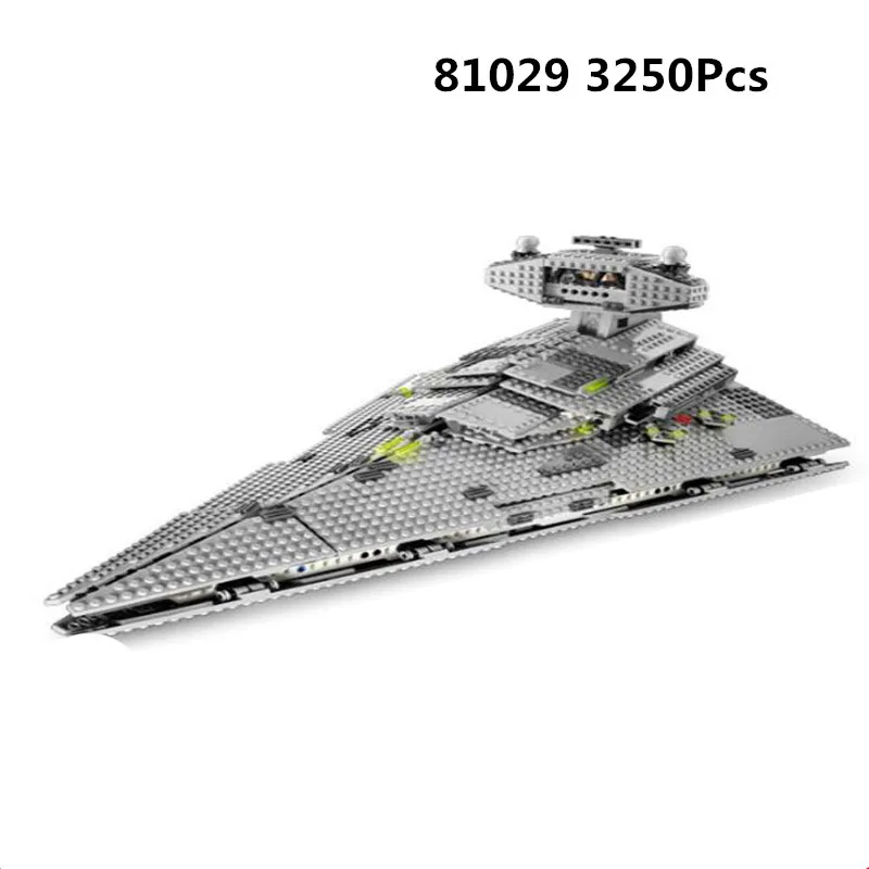 KING 81029(05027) 3250 шт Звездные войны императора бойцов звездного корабля строительные блоки Развивающие игрушки для детей Подарки совместимы 10030