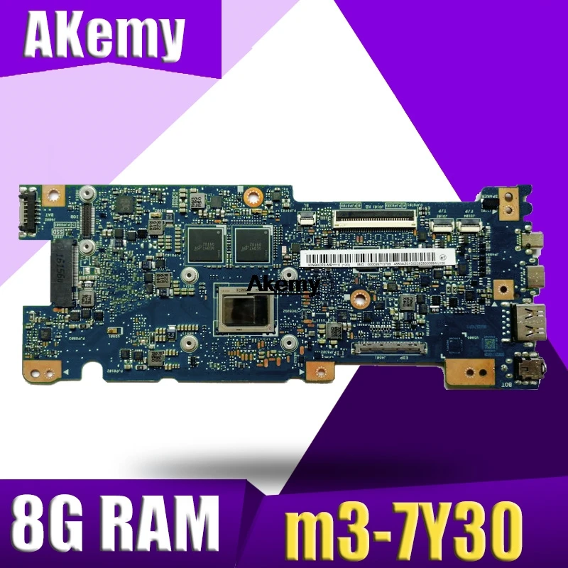 Akemy UX330CAK материнская плата для ноутбука с M3-7Y30 8 ГБ ОЗУ для ASUS UX330CAK UX330CA UX330C Mianboard
