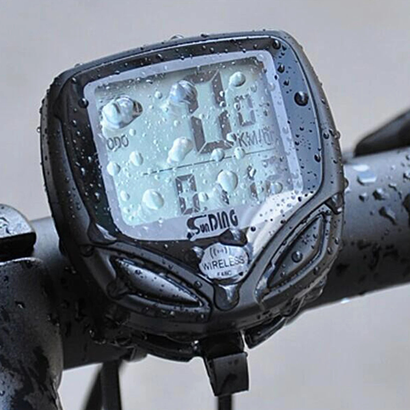 Universal Bike Wireless LCD Digital Odometer Speedometer Tachometer Gauge Meter