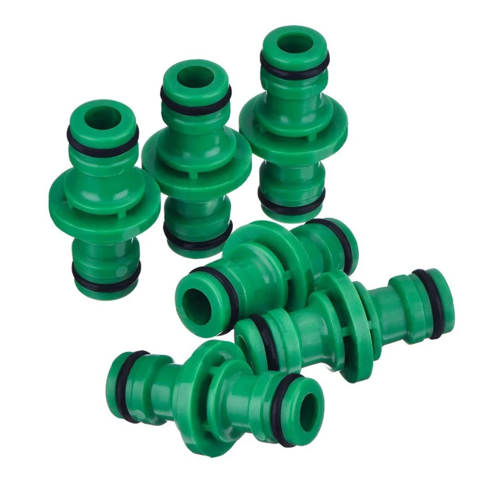 

10PCS 16mm Two-way ABS Plastic Joint Water Pipe Telescopic Pipe Seal Hose Connector
