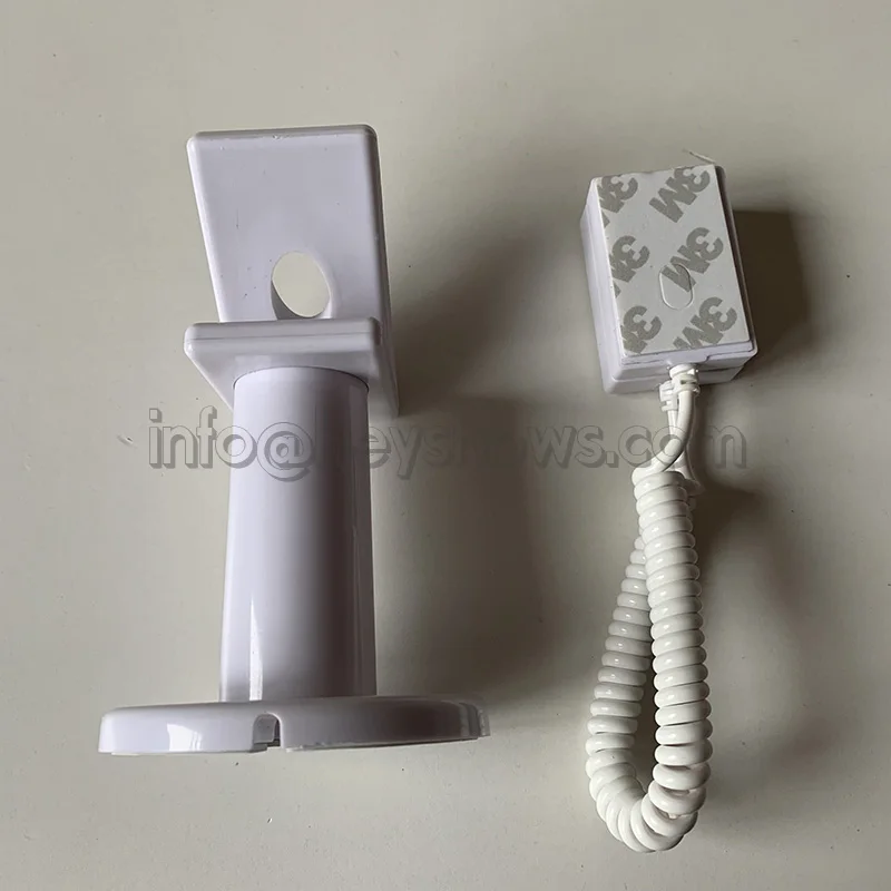 10 Pcs Acrylic Mobile Phone Security Display Stand Iphone Anti-Theft Holder With Retractable Device For Retail Shop Show