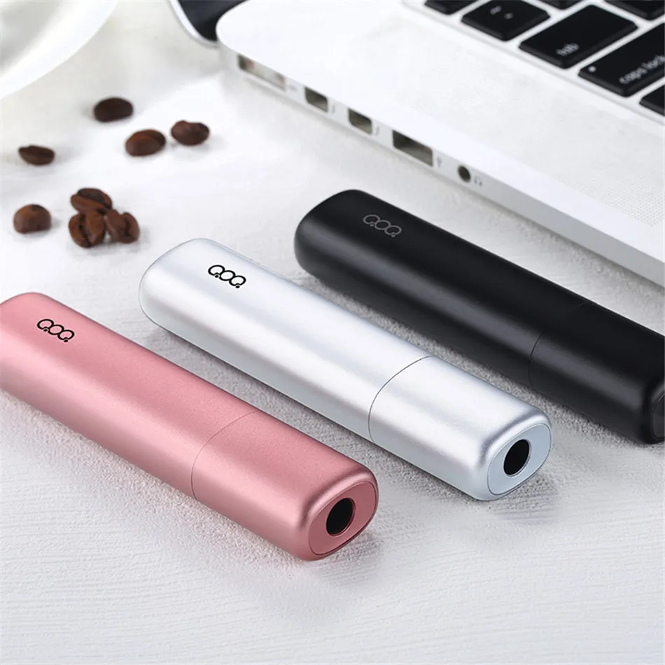 QOQ smart mini metal body heating not burn vape up to 10 compatibility with stick to Electronic Cigarette Vape Kit for jouz