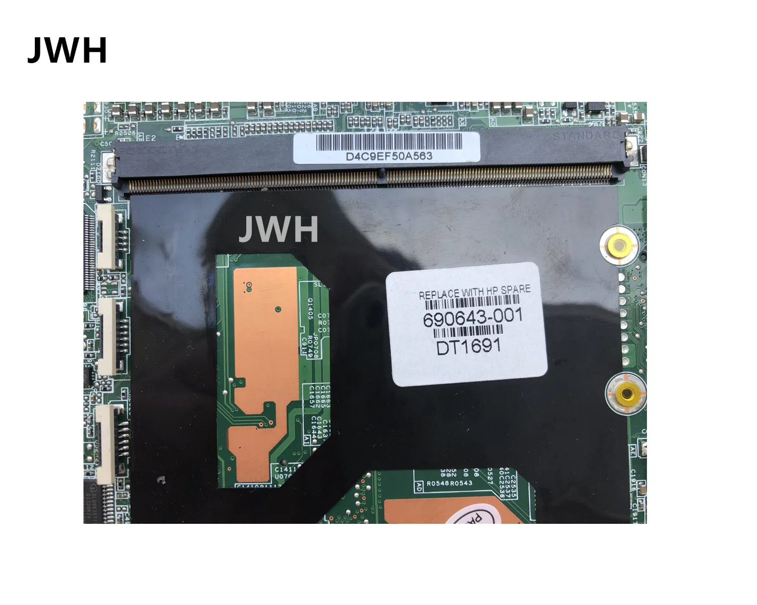 Для hp EliteBook 8570w материнская плата 690643-001 690643-501 690643-601 протестированная Рабочая