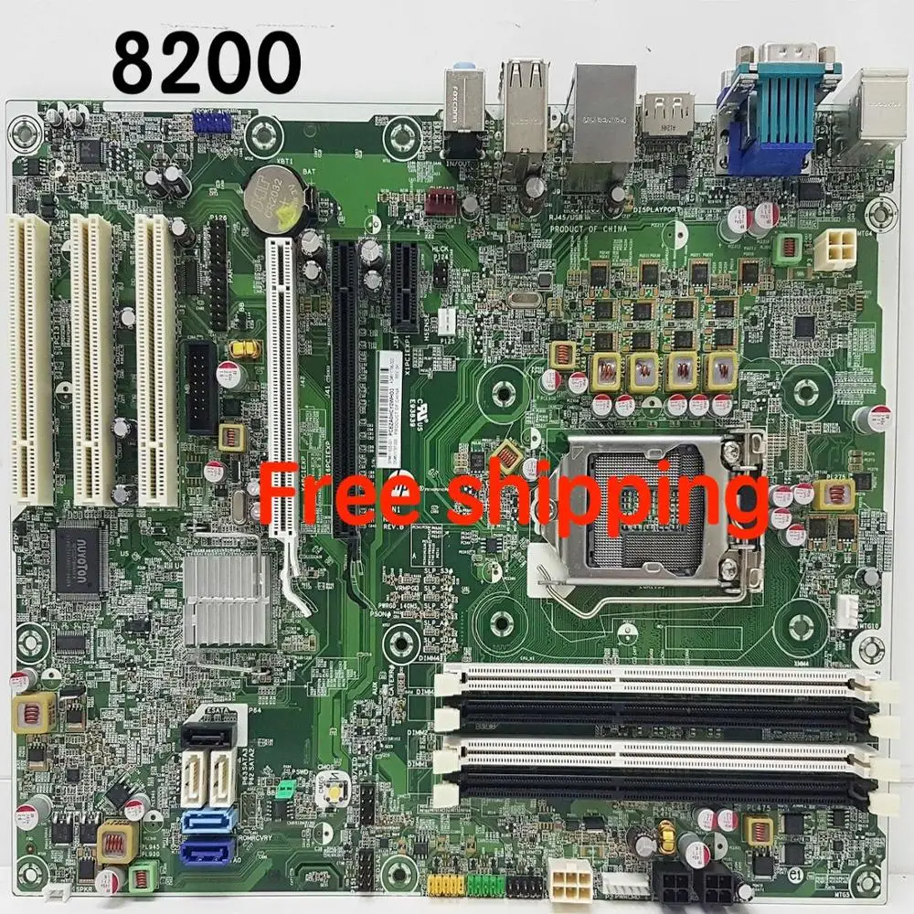 

611835-001 For HP Compaq 8200 Elite Motherboard 611796-003 611797-000 LGA1155 Mainboard 100%tested fully work