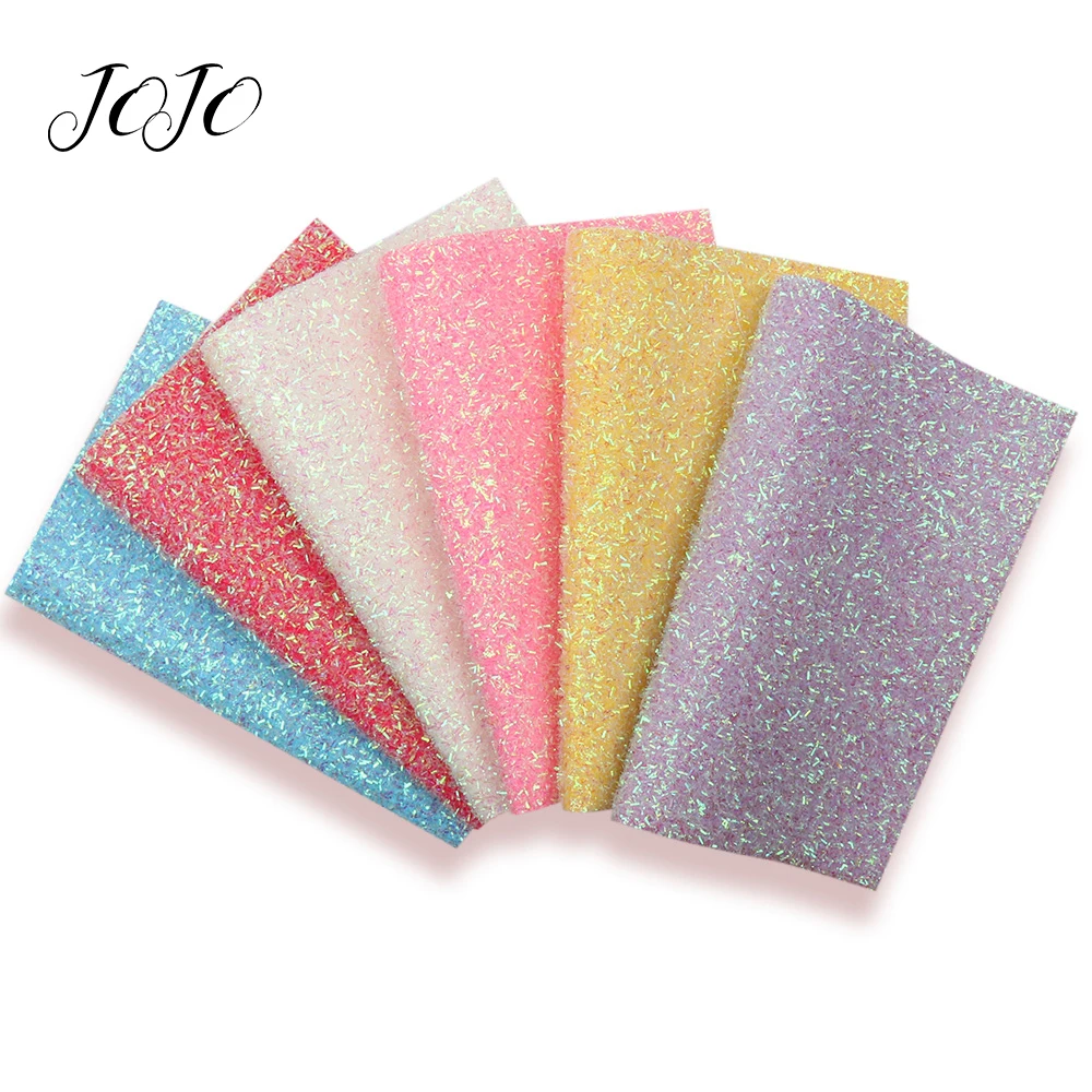 

JOJO BOWS 22*30cm 1pc Bright Silk Synthetic Leather Fabric Sheet DIY Hair Bows Handmade Craft Supplies Home Decoration Materials