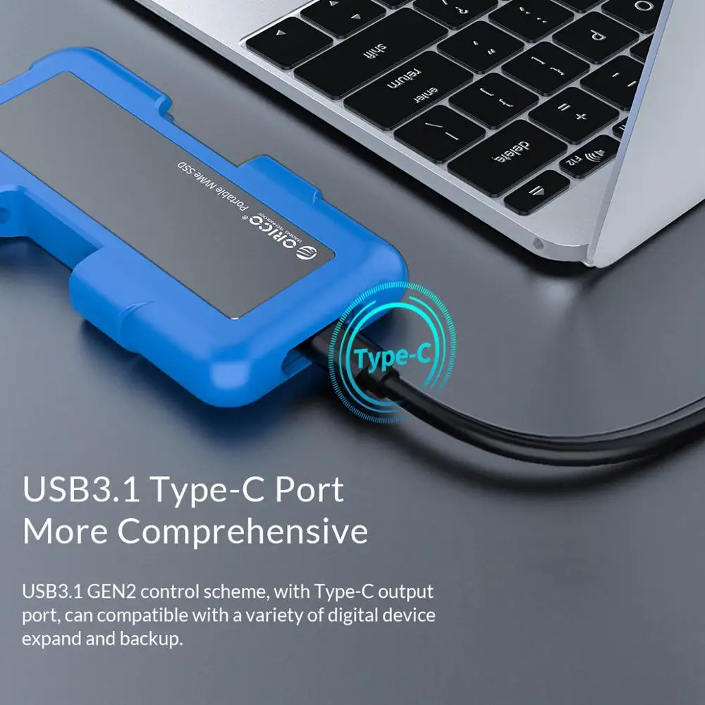 Портативный твердотельный накопитель ORICO внешний жесткий диск SSD 1 ТБ 128 ГБ 256 512 M.2