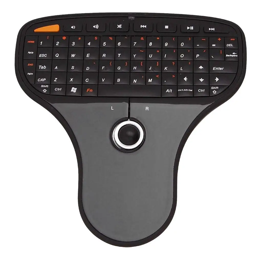 N5901 Mini Wireless Remote Keyboard Air Mouse with Trackball Ultra light Multimedia Control