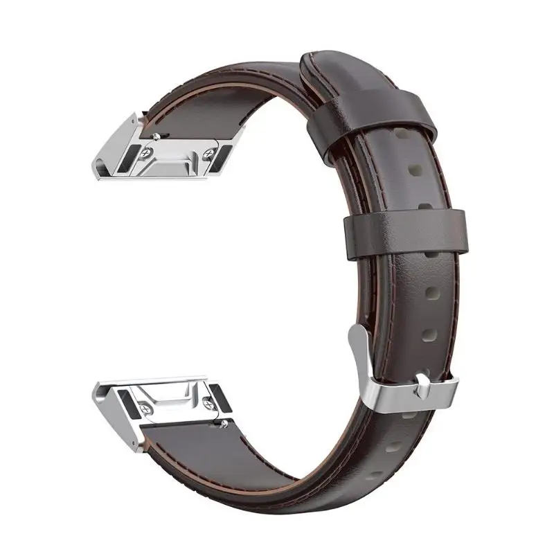 Масло воск Воловья 22 мм ремешок для часов Garmin Fenix 6 5 Forerunner 945