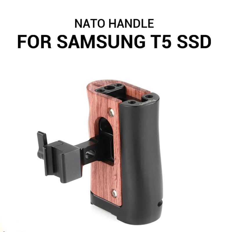 DSLR Camera NATO Handle Cage Side Grip for BMPCC 4K / 6K and Samsung T5 SSD SmallRig | Электроника