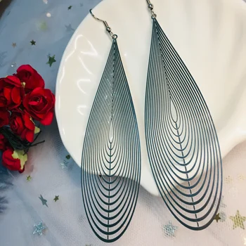 

Dangle Earrings for Women 2020 Girl Popular Dangler Wedding Party Dinner Jewelry Water Drop Ear Rings Gifts Statement Earring