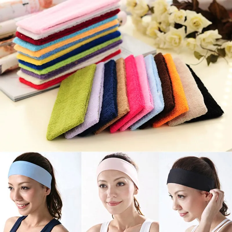 goody hair clips 3pcs Wide Hairband Yoga Spa Bath Shower Makeup Wash Face Cosmetic Headband For Women Ladies Make Up Accessories black head scarf