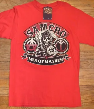 

Sons of Anarchy SAMCRO Men of Mayhem Tee T-Shirt