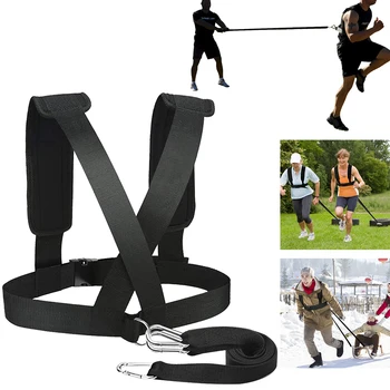 

Equipment Shoulder Strap Speed Exercise Sports Durable Resistance Bands Elastic Loop Weight Bearing Team Expander Strength