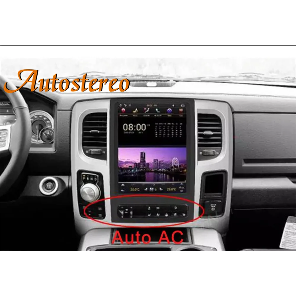 12 1 дюйма 64 ГБ для Dodge RAM 1500 2500 3500 2008-2013 Android 9 Автомобильный GPS мультимедийный плеер