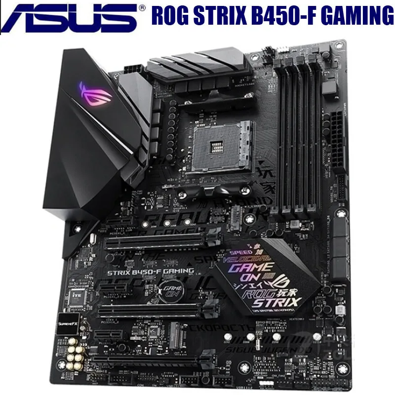 Motherboard Socket AM4 ASUS ROG STRIX B450-F