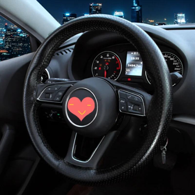 Steering Wheel Cover Artificial Leather Car Styling For Toyota Corolla Avensis Yaris Auris Hilux Prius Prado Camry